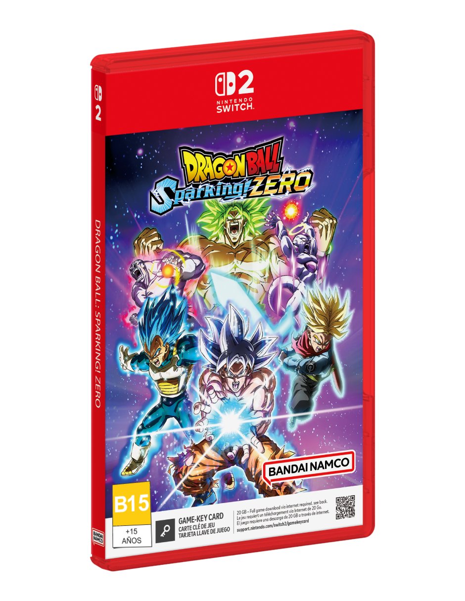 DRAGON BALL SPARKING ZERO estándar para nintendo switch 2