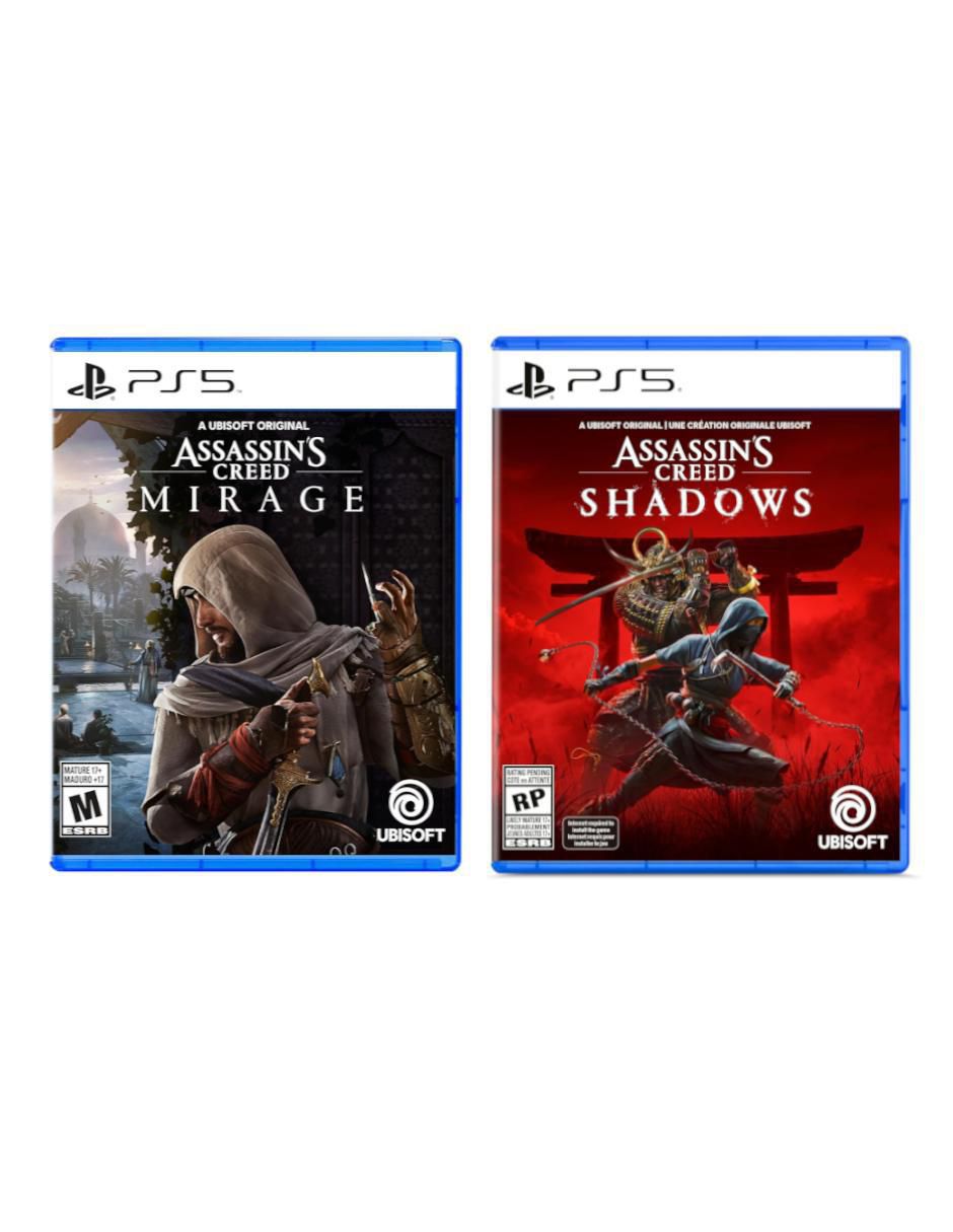 Assassin's Creed Mirage + Assassin´s Creed Shadows bundle para ps5