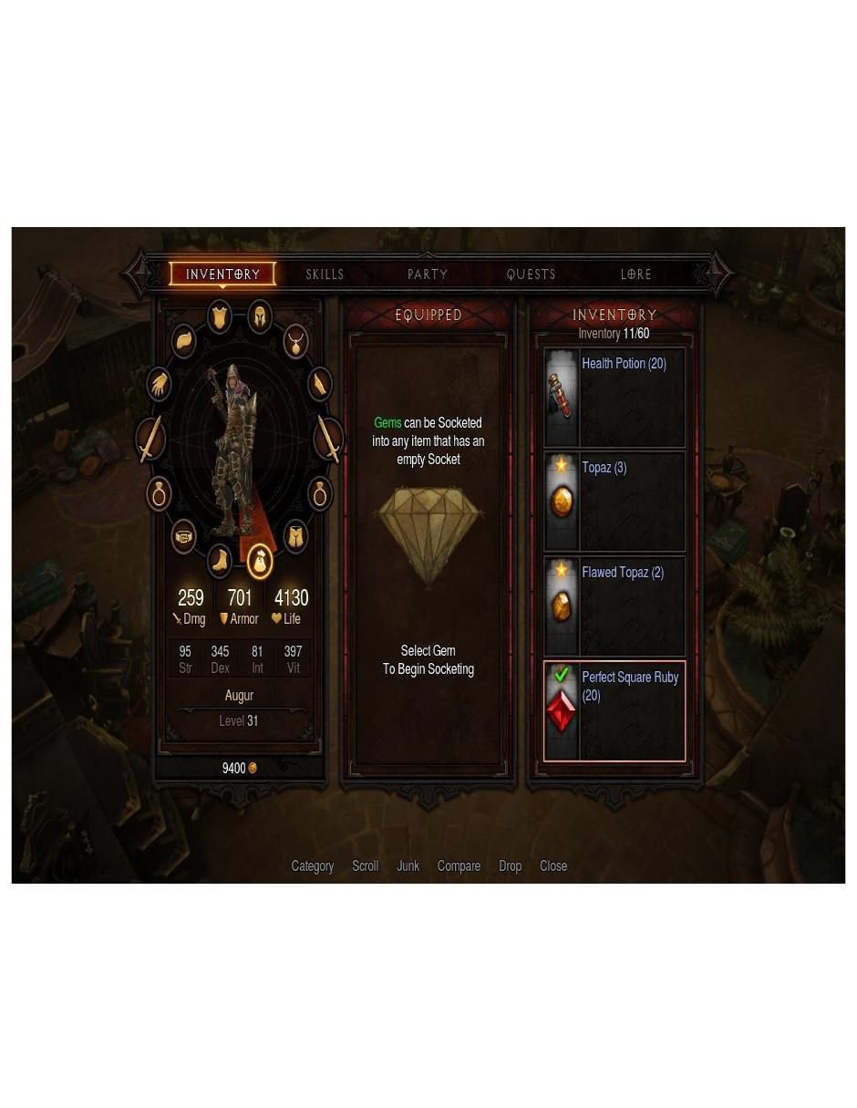 Diablo estándar para xbox 360