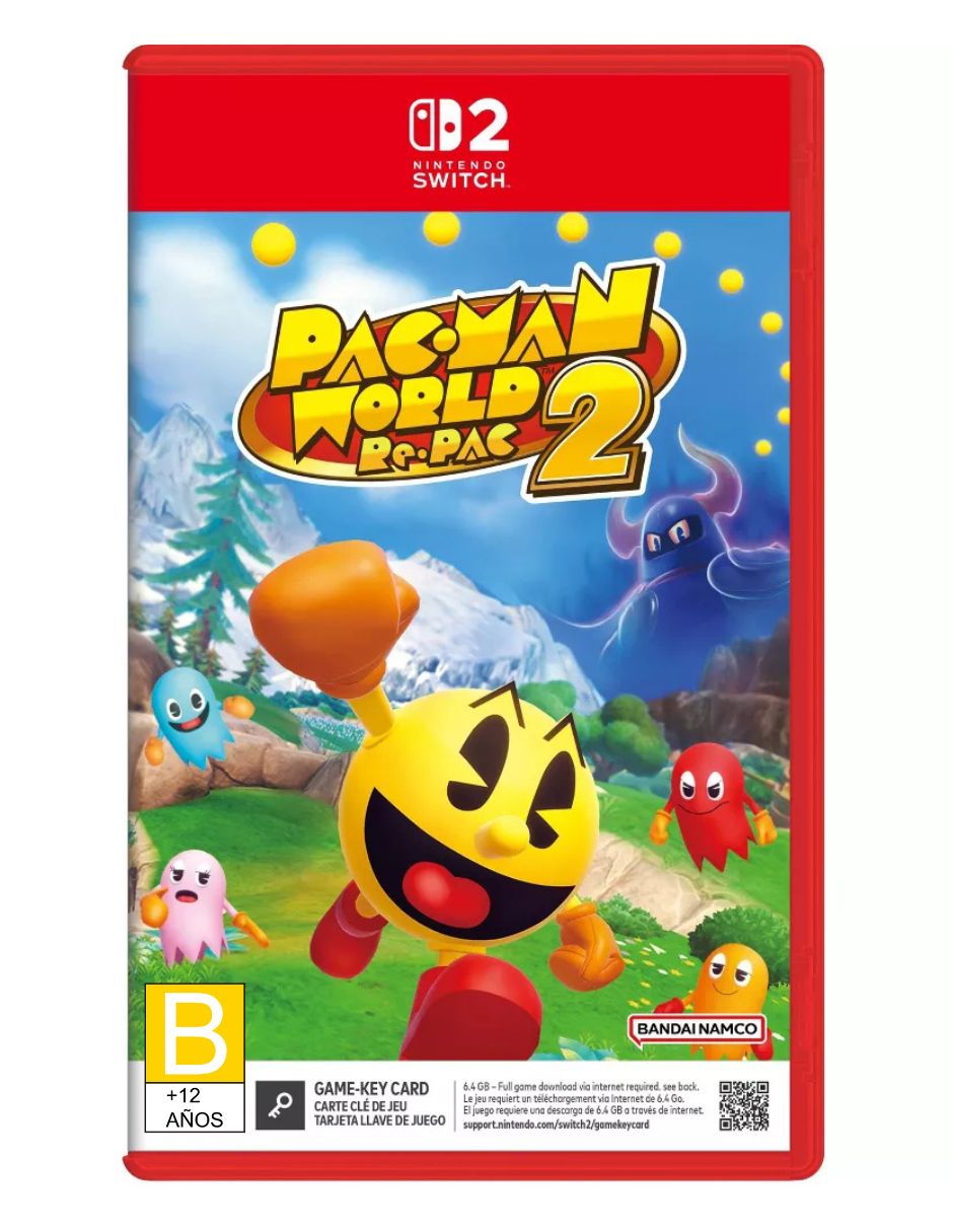 Pac-Man World 2 Re-Pac estándar para Switch 2 Pac-Man World 2 Re-Pac estándar para Switch 2