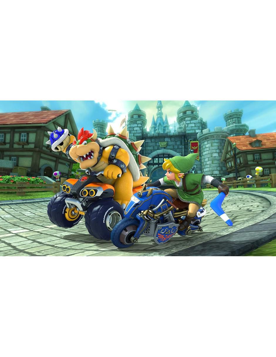 Super Smash Bros Ultimate + Mario Kart 8 Deluxe bundle para nintendo switch 4