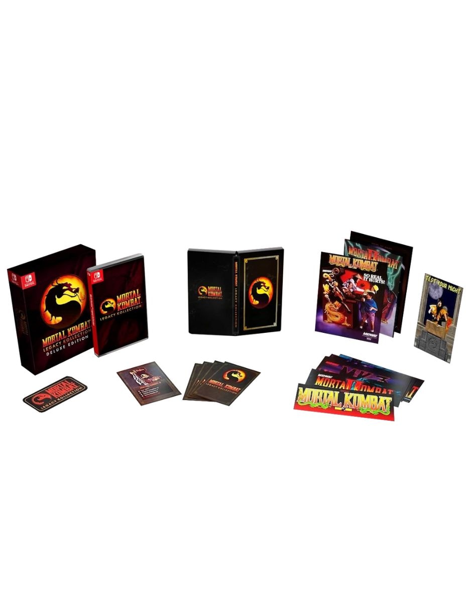 Mortal Kombat Legacy Kollection deluxe para Switch