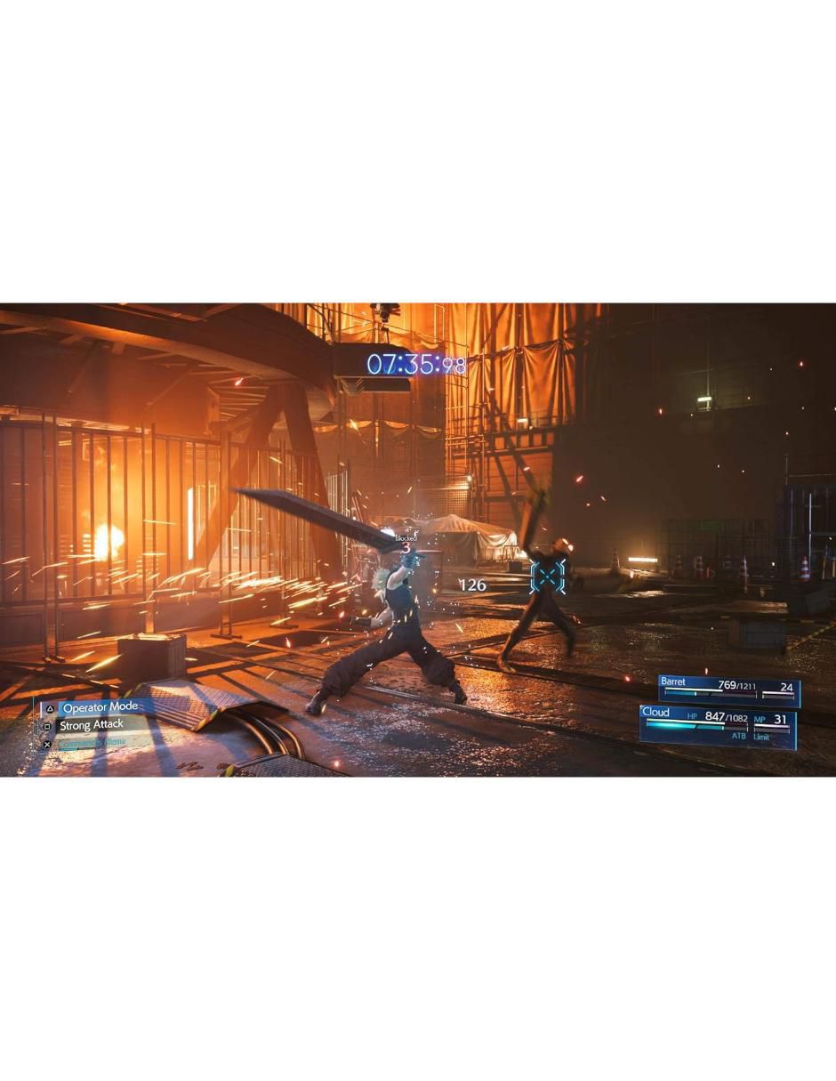 Final Fantasy Vii Remake Intergrade estándar para ps5 5