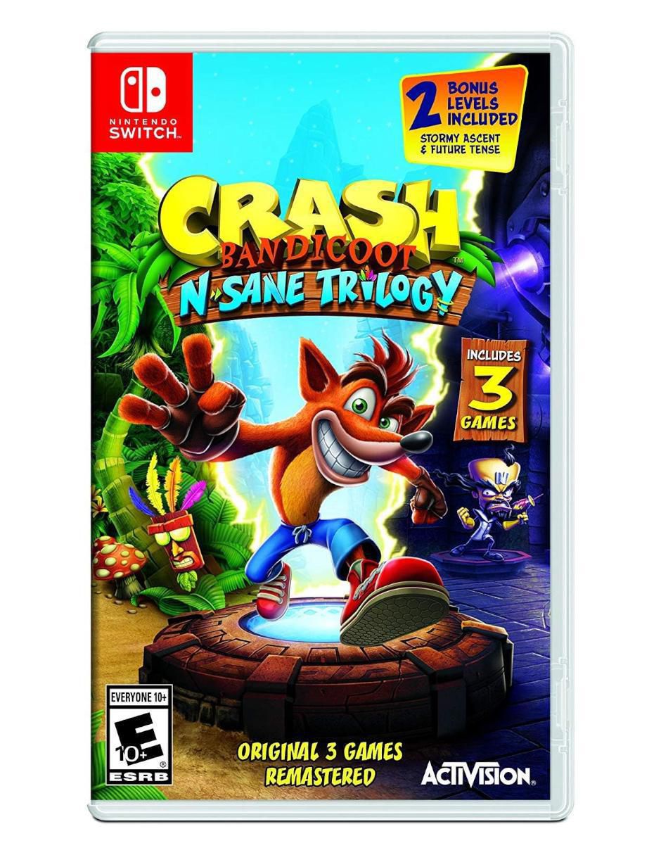 Crash Bandicoot N Sane Trilogy bundle para Switch 1