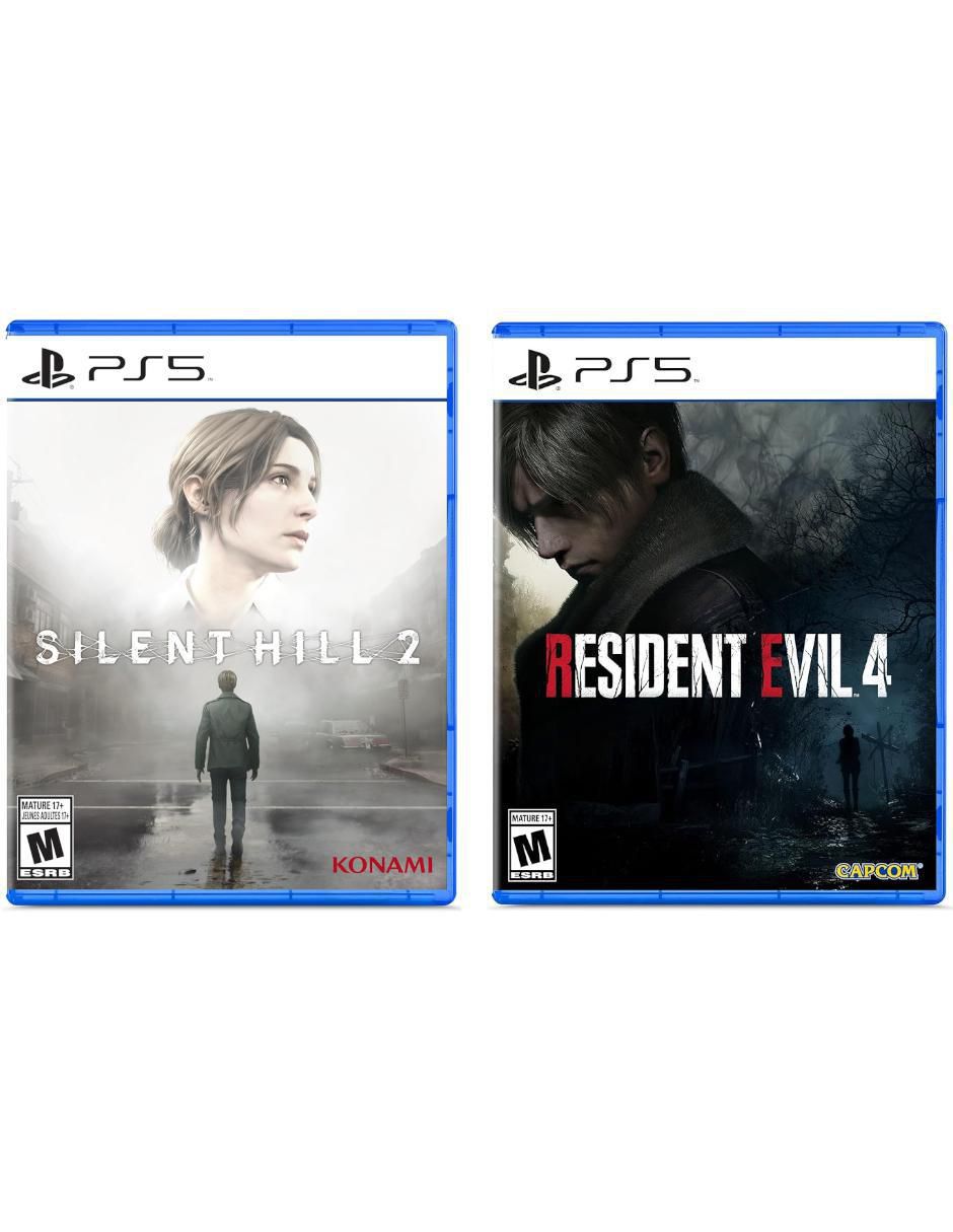 Resident Evil 4 Remake + Silent Hill 2 Playstation bundle para PS5