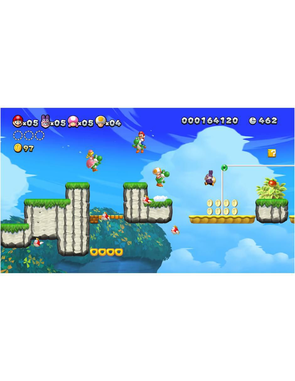 New Super Mario Bros U Deluxe + Mario Kart 8 Deluxe bundle para nintendo switch 2