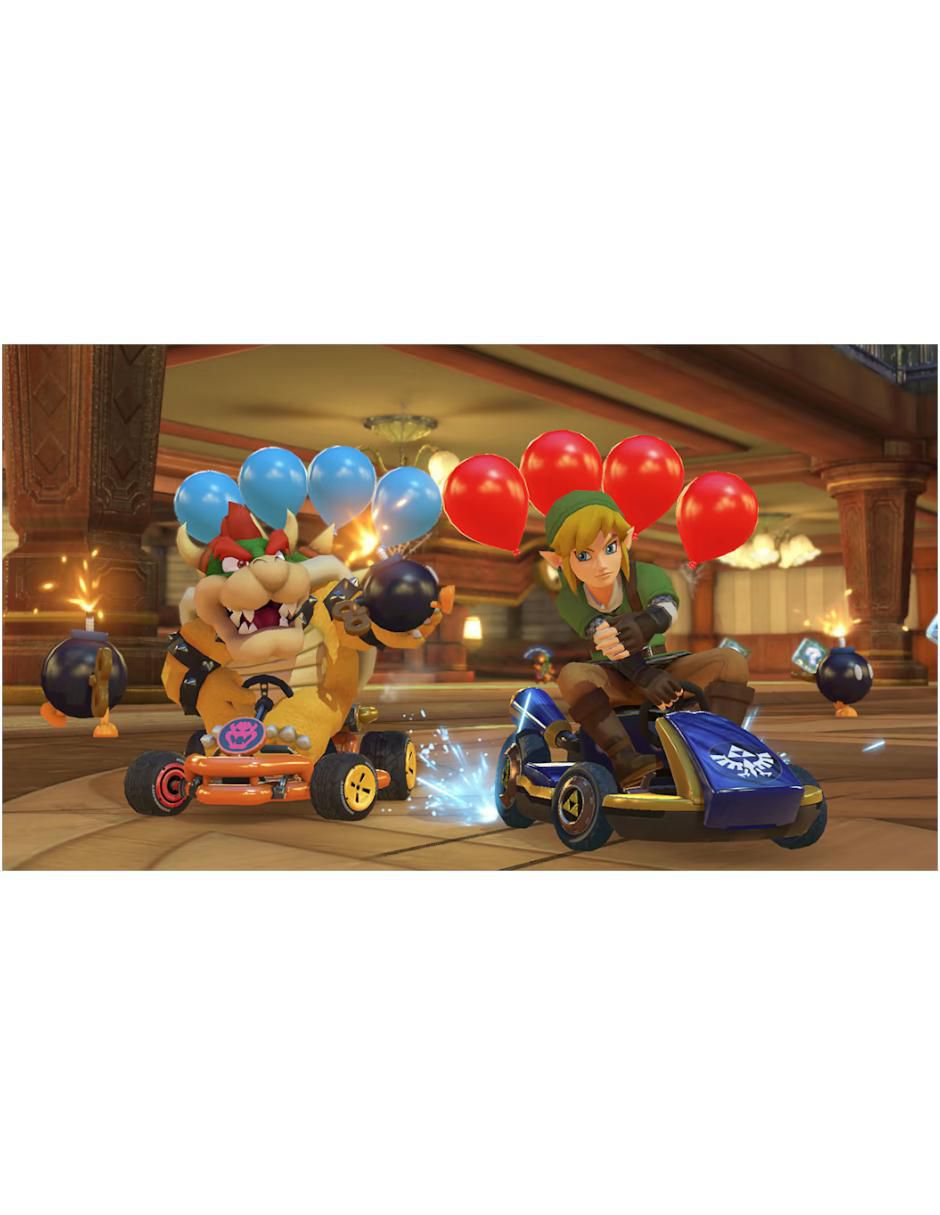 New Super Mario Bros U Deluxe + Mario Kart 8 Deluxe bundle para nintendo switch 5