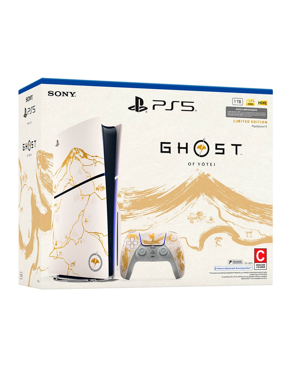 Consola PS5 de 1 TB edición limitada Ghost Of Yotei 6