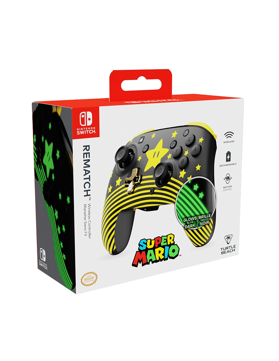 Control Turtle Beach rematch inalámbrico para nintendo switch 2