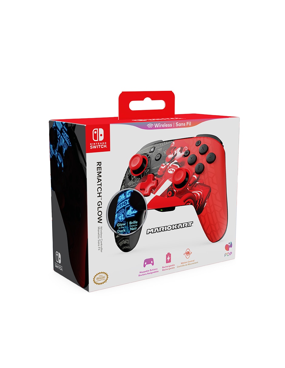 Control Turtle Beach rematch glow inalámbrico para nintendo switch 2