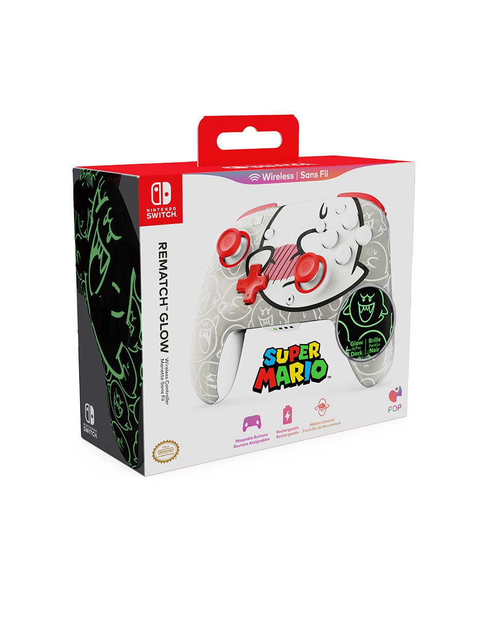 Control Turtle Beach rematch boo-hoo inalámbrico para nintendo switch 2