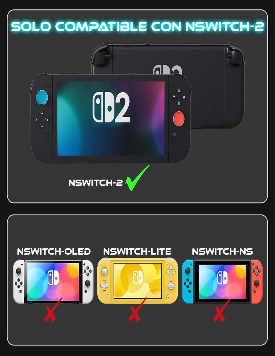 Funda control de consola Store Cline Accesorios para Nintendo Switch 2