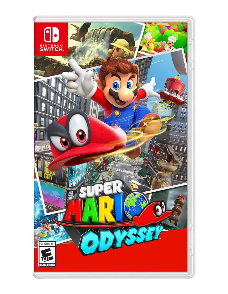 Super Mario Odyssey bundle para nintendo switch 1