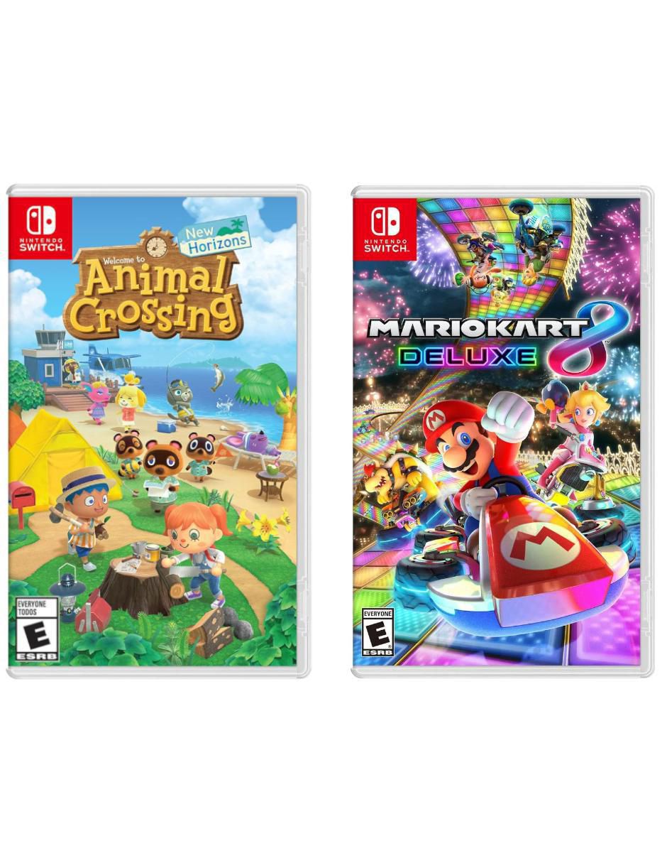 Animal Crossing New Horizons + Mario Kart 8 Deluxe bundle para Switch Animal Crossing New Horizons + Mario Kart 8 Deluxe bundle para Switch
