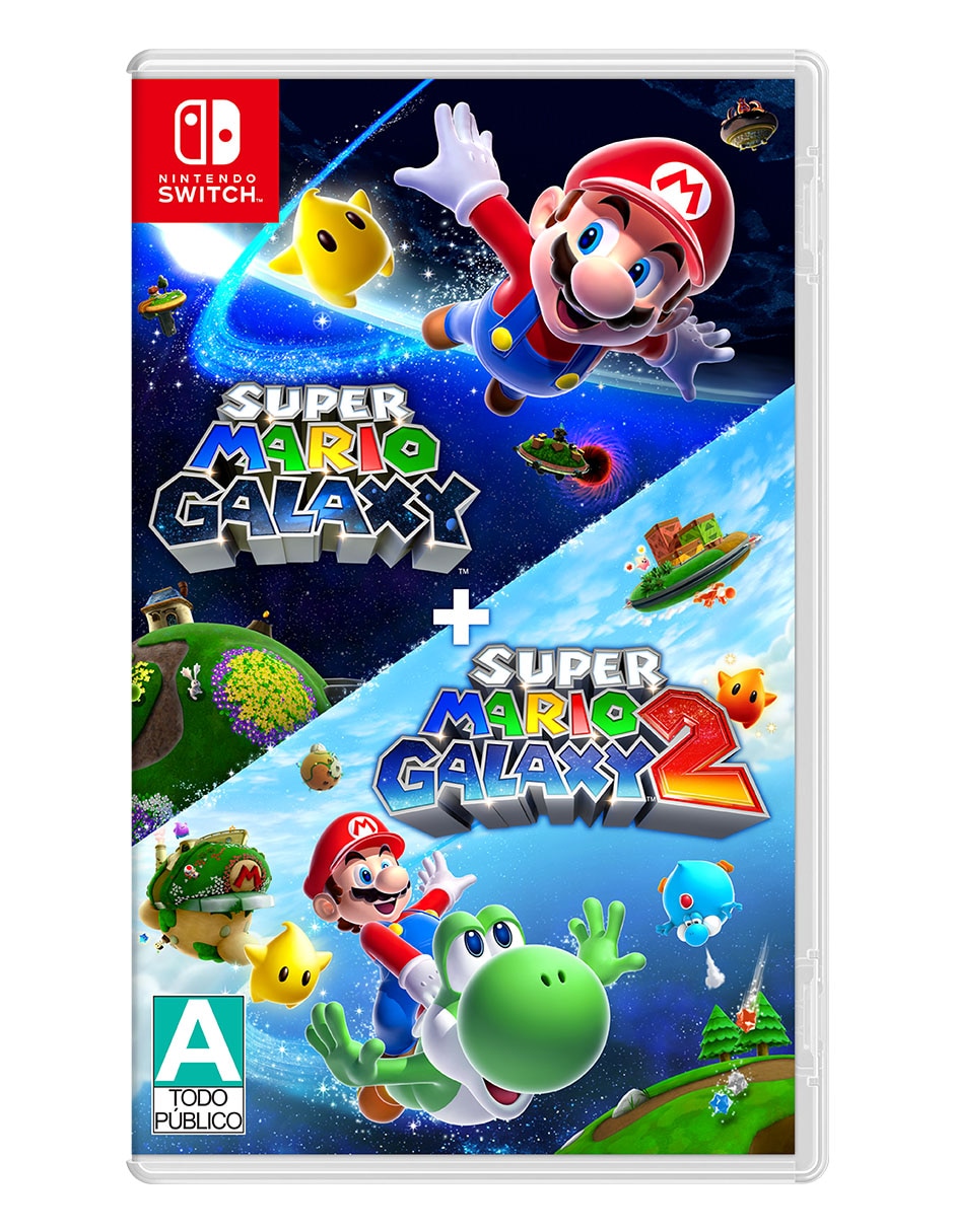 Super Mario Galaxy + Super Mario Galaxy 2 estándar para Nintendo switch