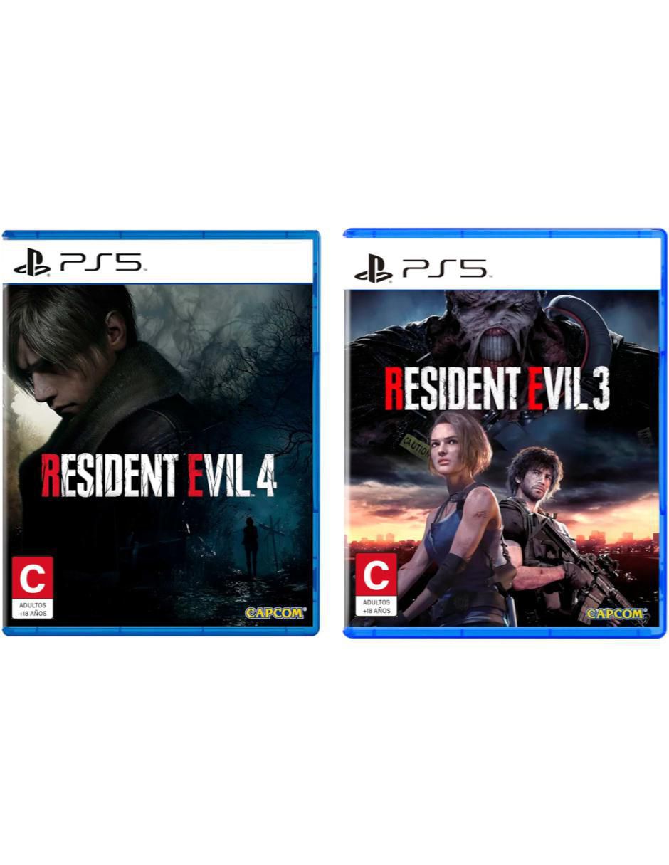Resident Evil 3 + Resident Evil 4 bundle para PS5 1