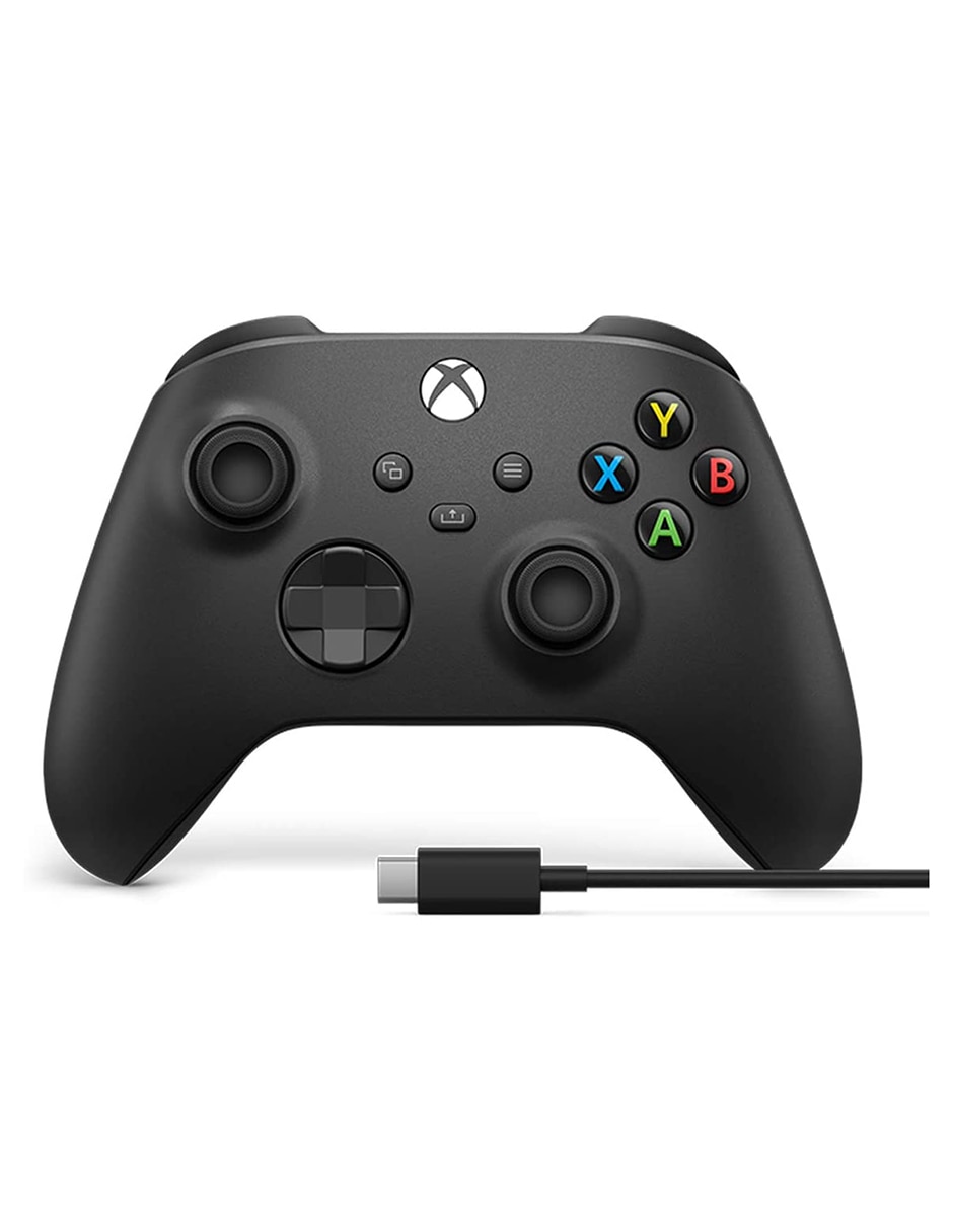 Control Xbox carbon black inalámbrico