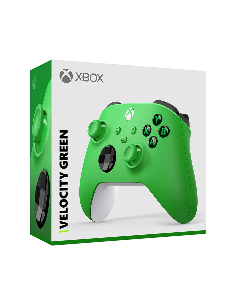 Control Xbox velocity green inalámbrico