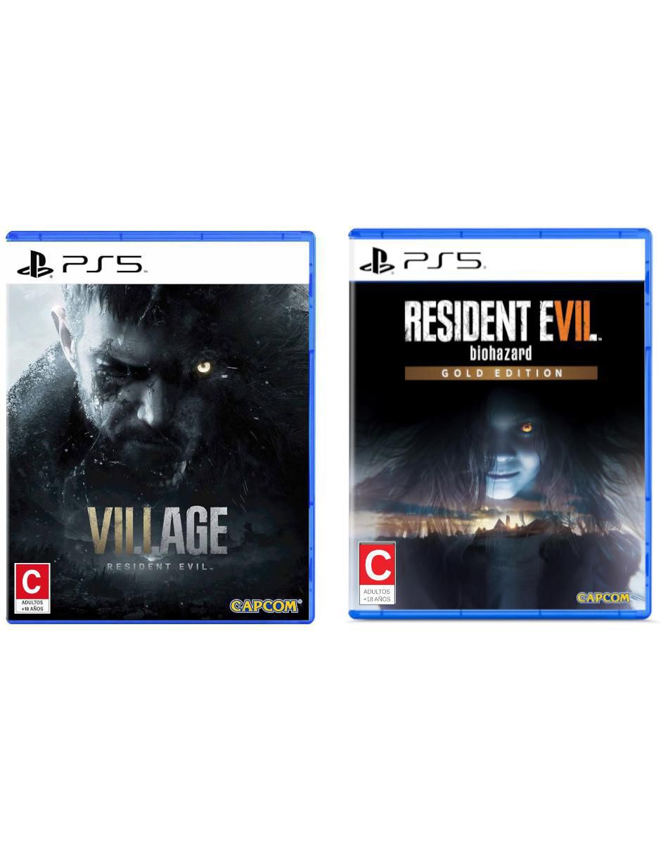 Resident Evil Village + Resident Evil 7 bundle para PS5