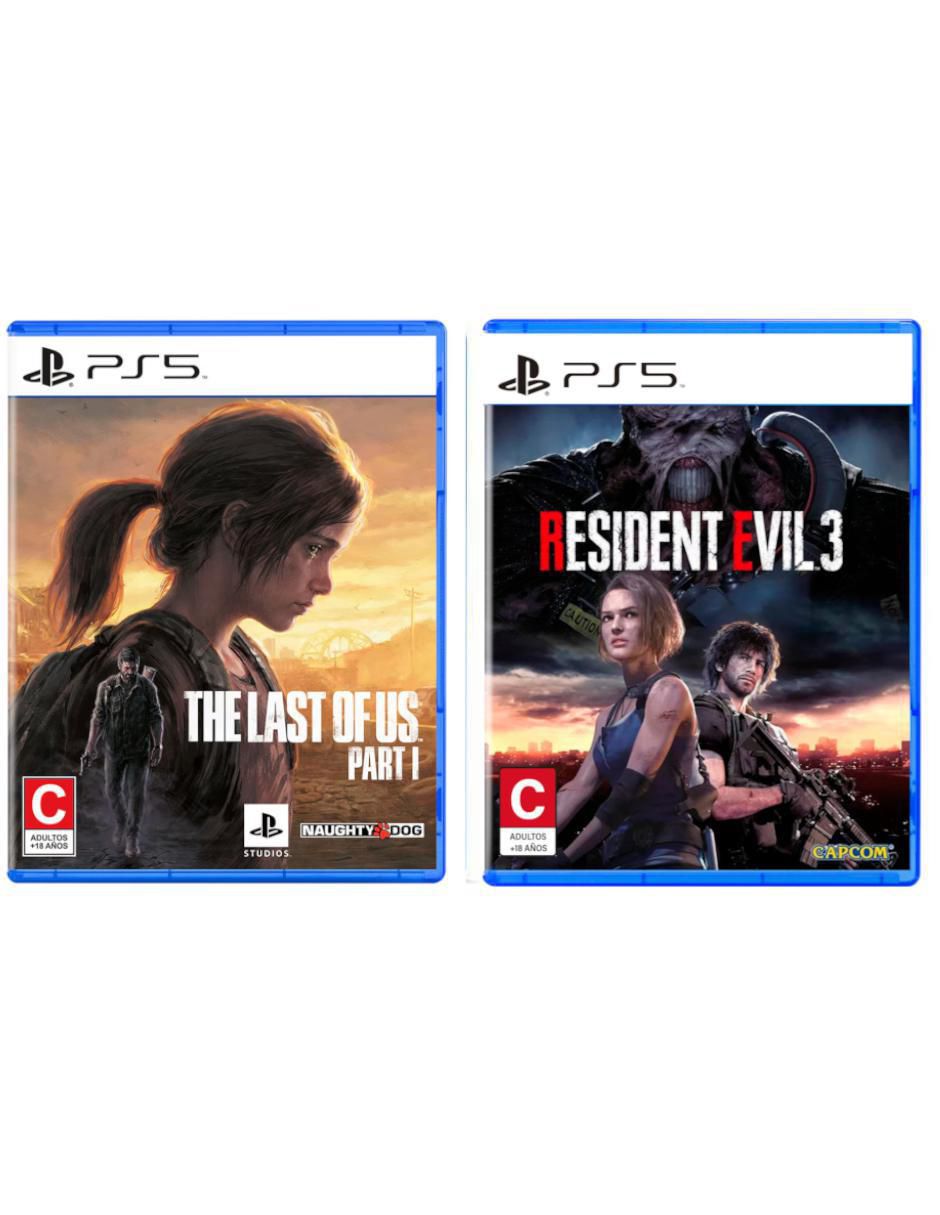 The Last Of Us Part + Resident Evil bundle para PS5 1
