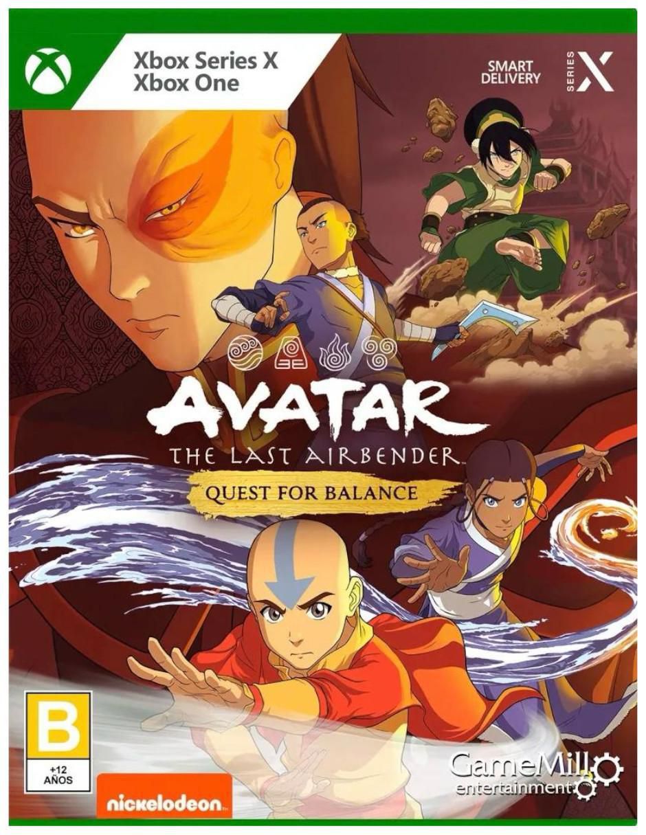 Avatar the last airbender Quest for balance Xbox estándar para Xbox One, Xbox Series X/S 1