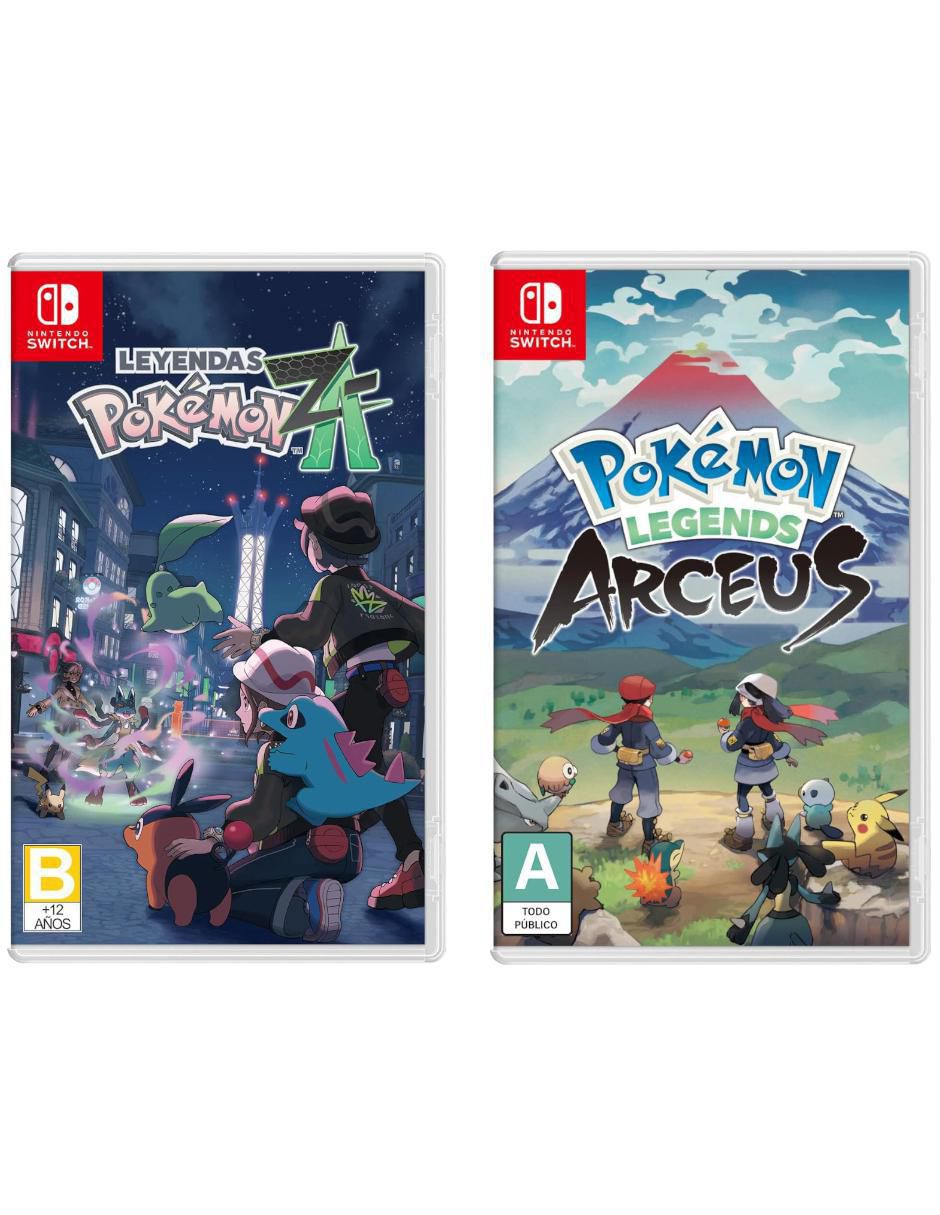 Pokemon Legends Z-A Game + Pokemon Legends Arceus bundle para Switch 1