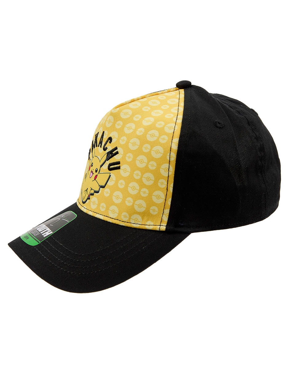 Gorra con visera curva snapback Pokémon Pikachu infantil
