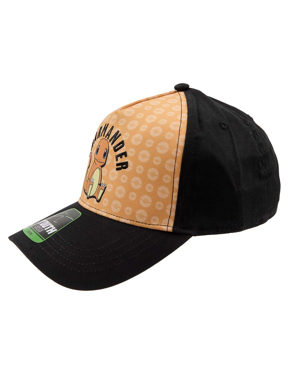 Gorra visera curva snapback casual Pokémon Charmander infantil 2