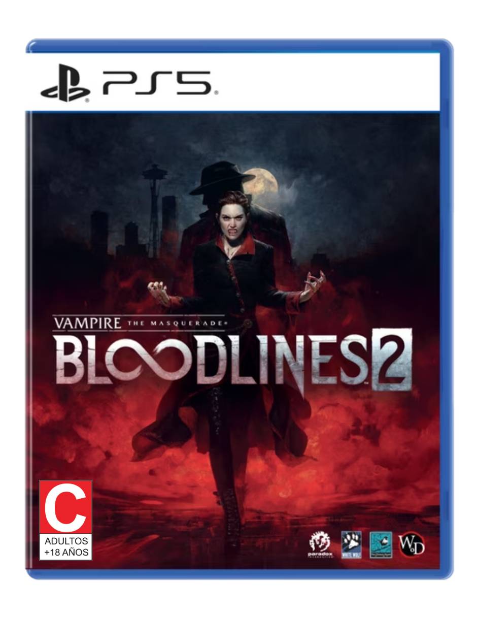 Vampire The Masquerade Bloodlines 2 Playstation para PS5