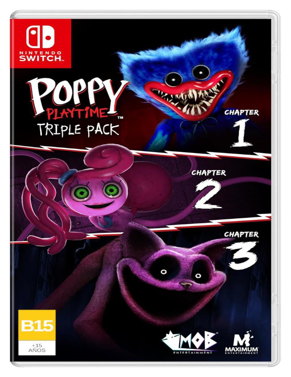 Poppy Playtime triple pack edition para Switch