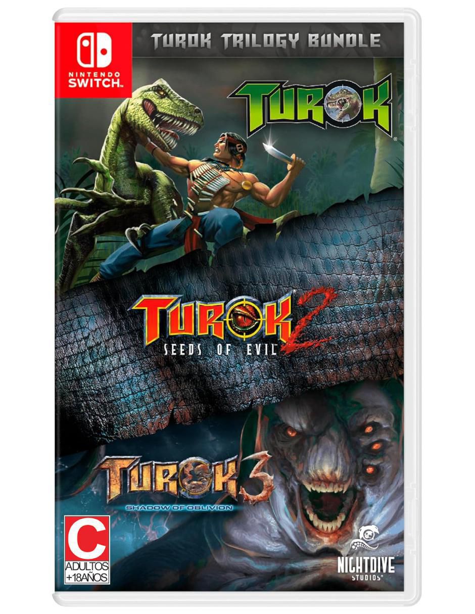 Turok Trilogy bundle para Switch 1