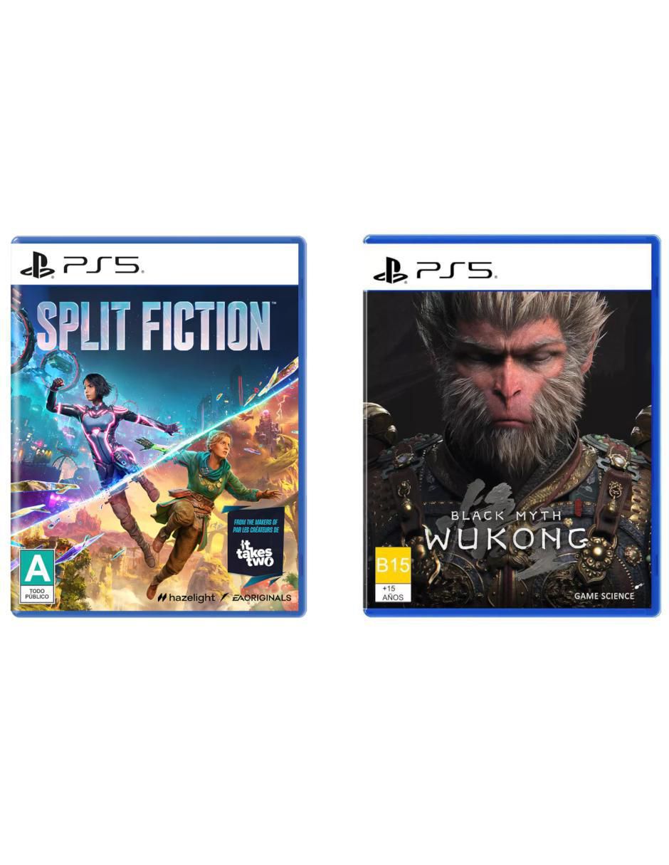 Split Fiction + Black Myth Wukong bundle para PS5