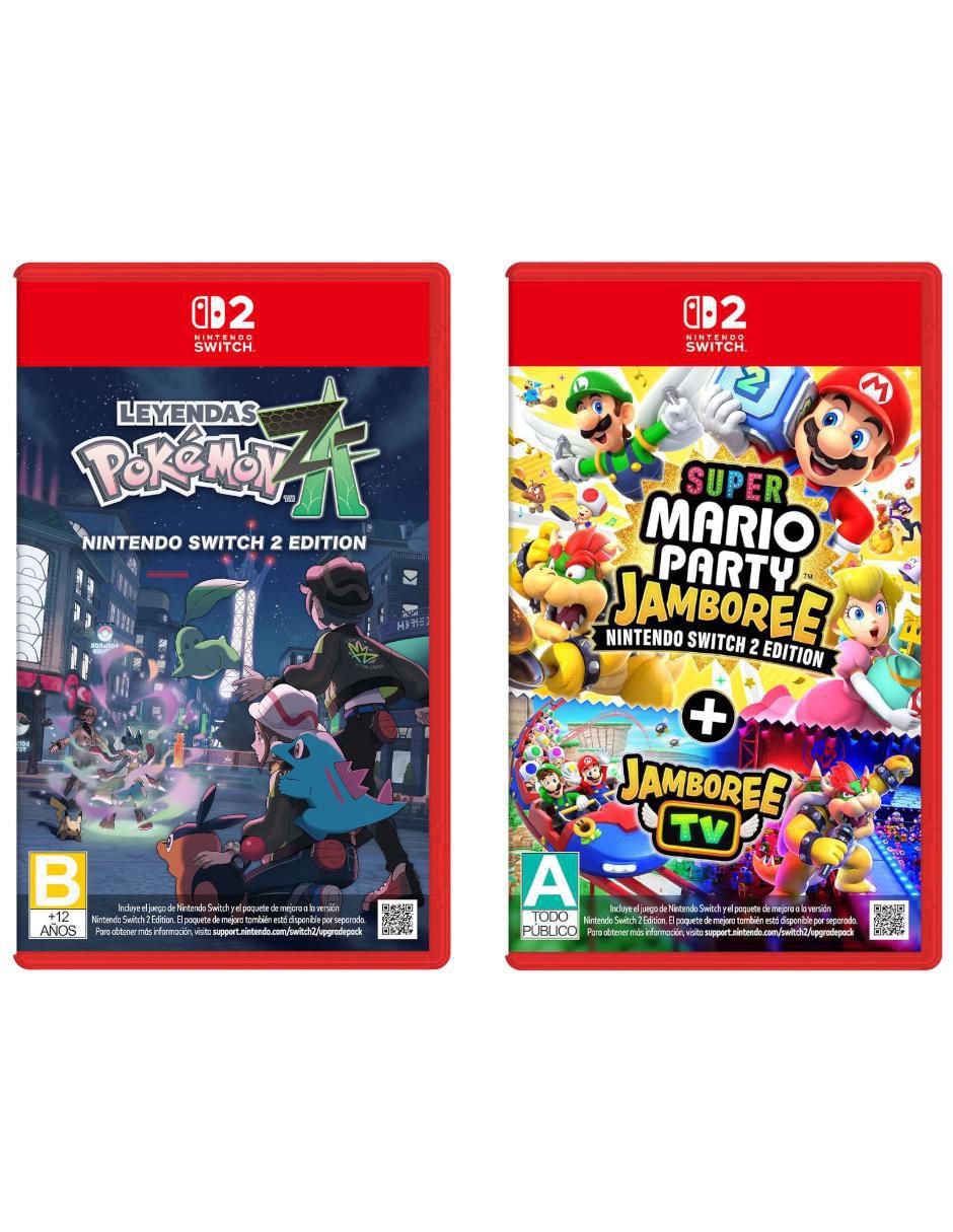 Leyendas Pokémon: Z-A + Super Mario Party Jamboree + Jamboree TV bundle para Switch Leyendas Pokémon: Z-A + Super Mario Party Jamboree + Jamboree TV bundle para Switch