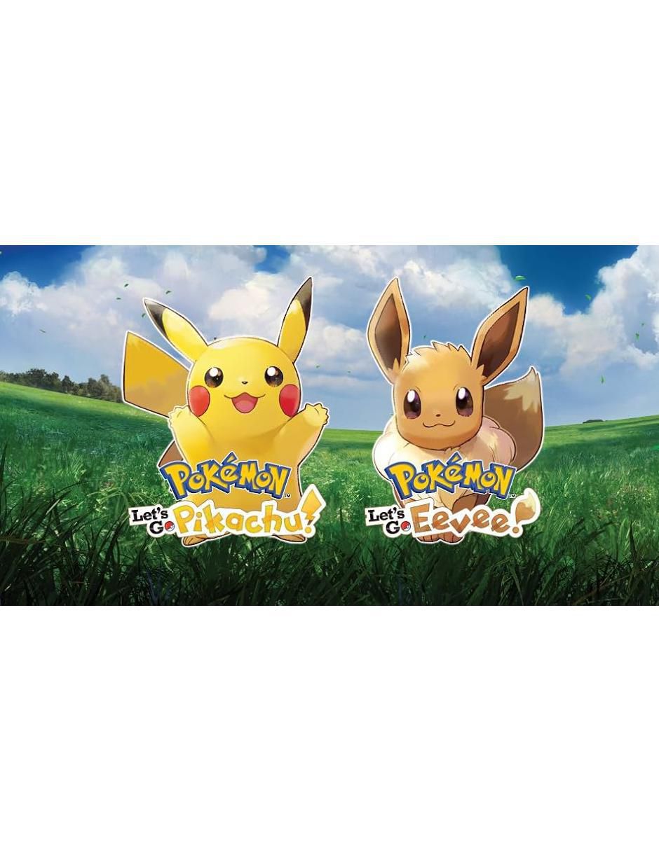 Pokemon Let'S Go Pikachu + Pokemon Lets Go Eevee bundle para Switch 6