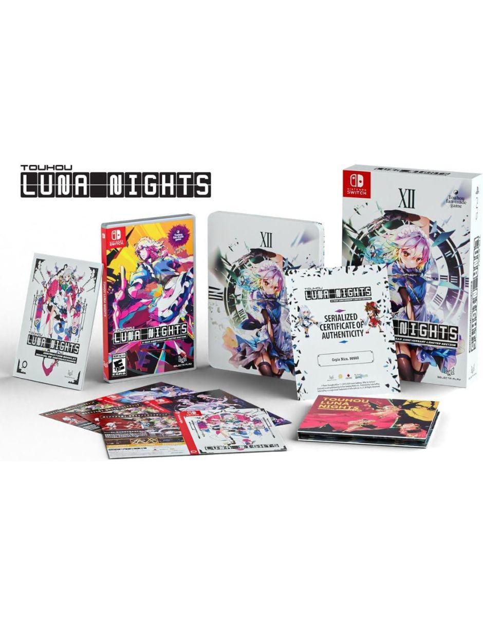 Touhou Luna Nights anniversary edition para Switch