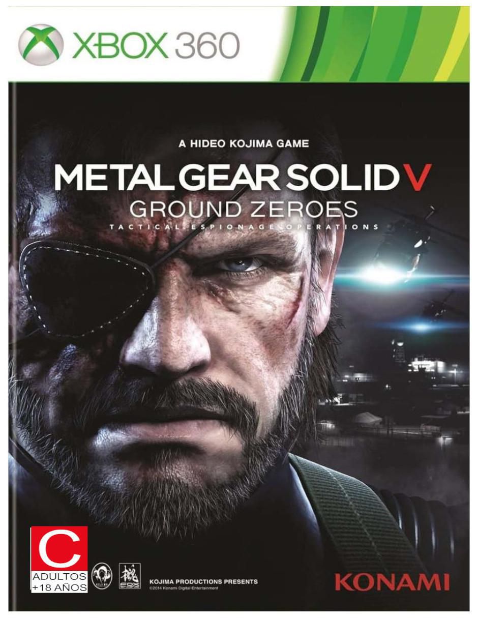 Metal Gear Solid V estándar para xbox 360 1