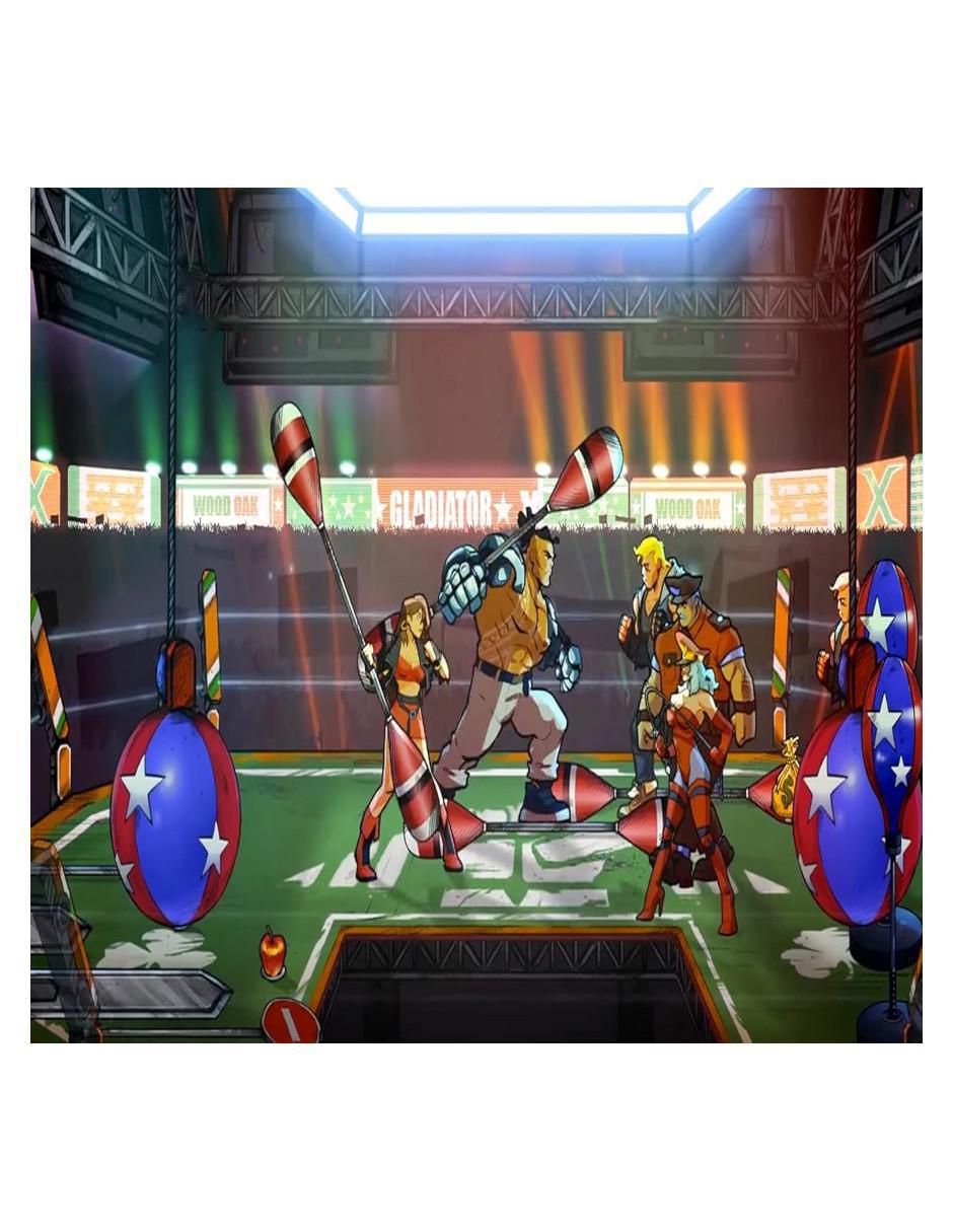 Streets of Rage 4 anniversary edition para Switch