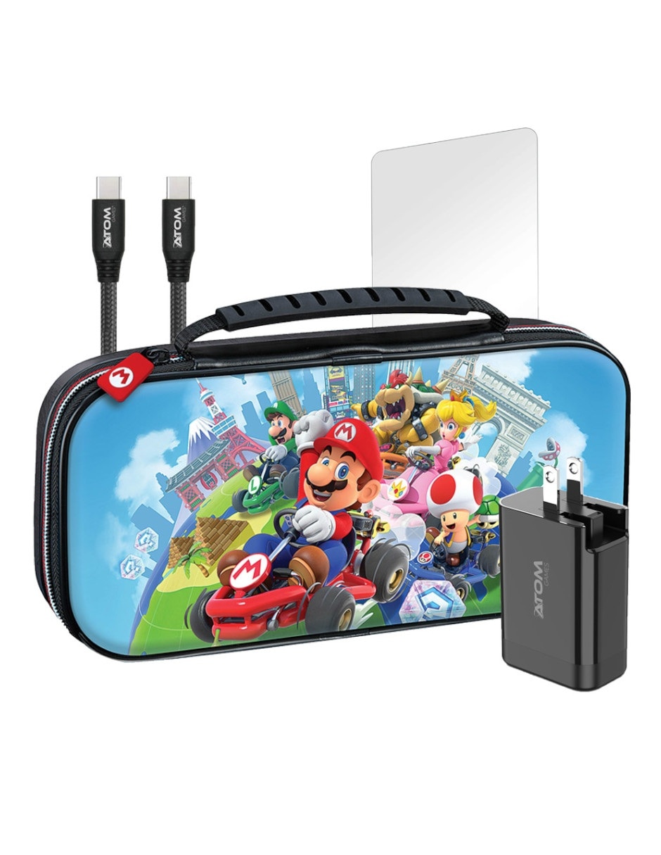 Funda control de consola Atom Games Oled para Nintendo Switch