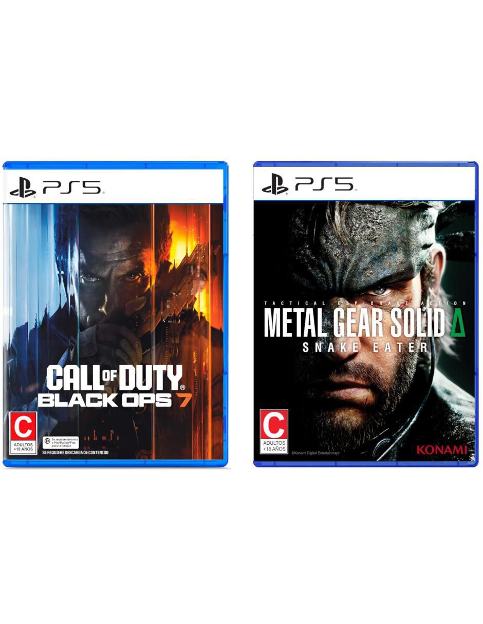Call of Duty Black Ops 7 + Metal Gear Solid Snake Eater bundle para ps5 Call of Duty Black Ops 7 + Metal Gear Solid Snake Eater bundle para ps5
