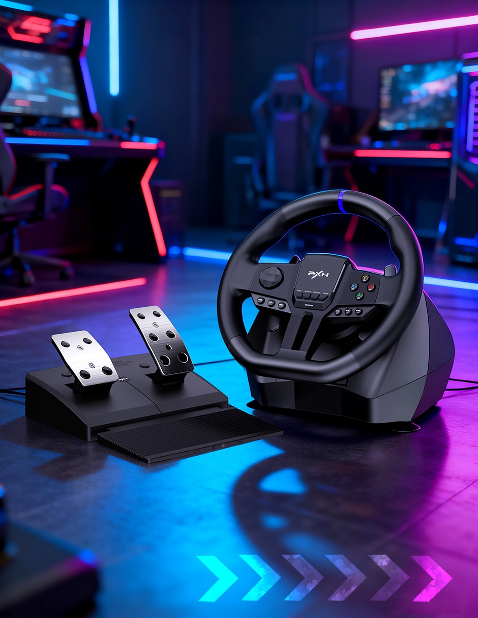 Kit volante para simulador inalámbrico multiplataforma 6