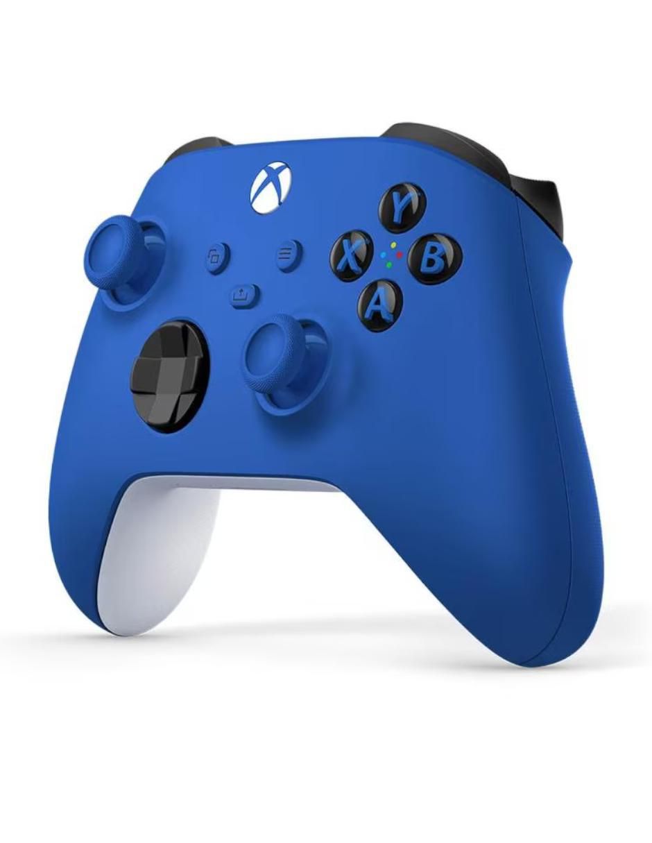 Control Microsoft shock blue inalámbrico para xbox series x