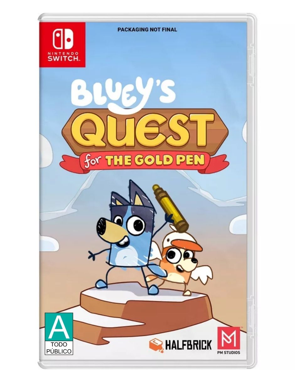 Bluey'S Quest for The Gold Pen estándar para Switch 1