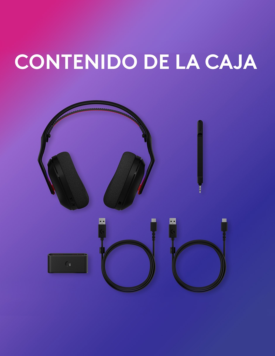Audífonos over-ear Astro A20X inalámbricos con cancelación de ruido