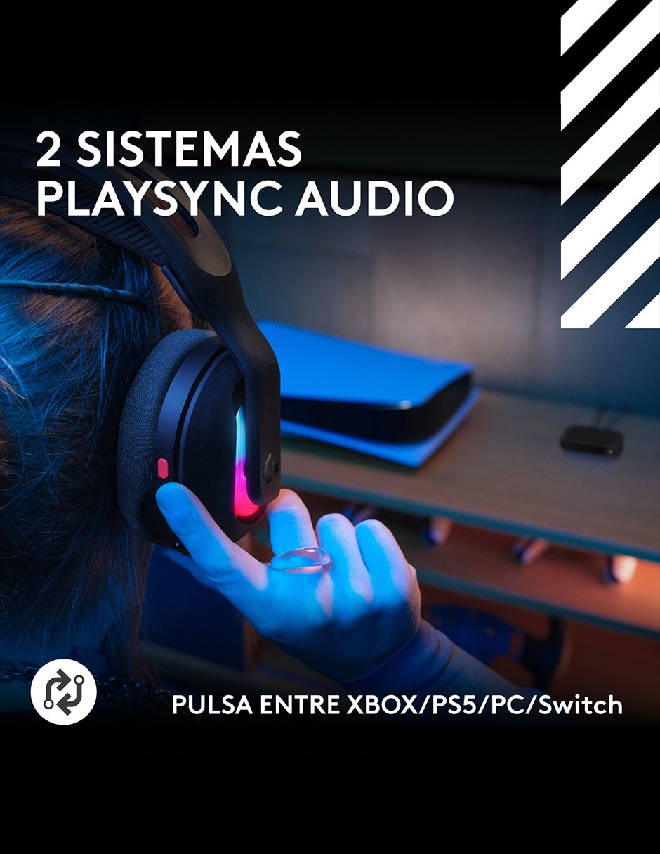 Audífonos over-ear Astro A20X inalámbricos con cancelación de ruido