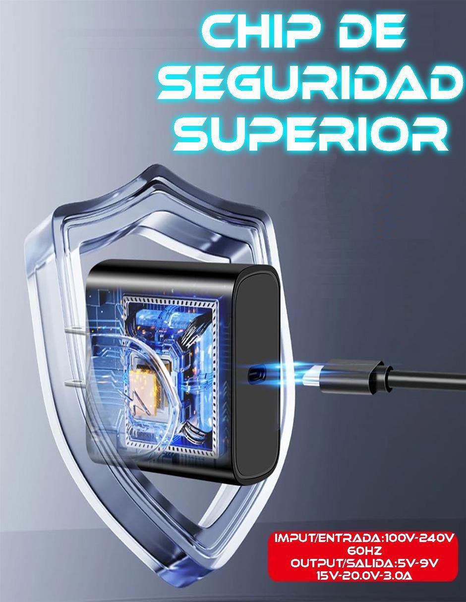 Adaptador de corriente Store Cline de 60 W USB tipo C SC-C-USBC-NS2