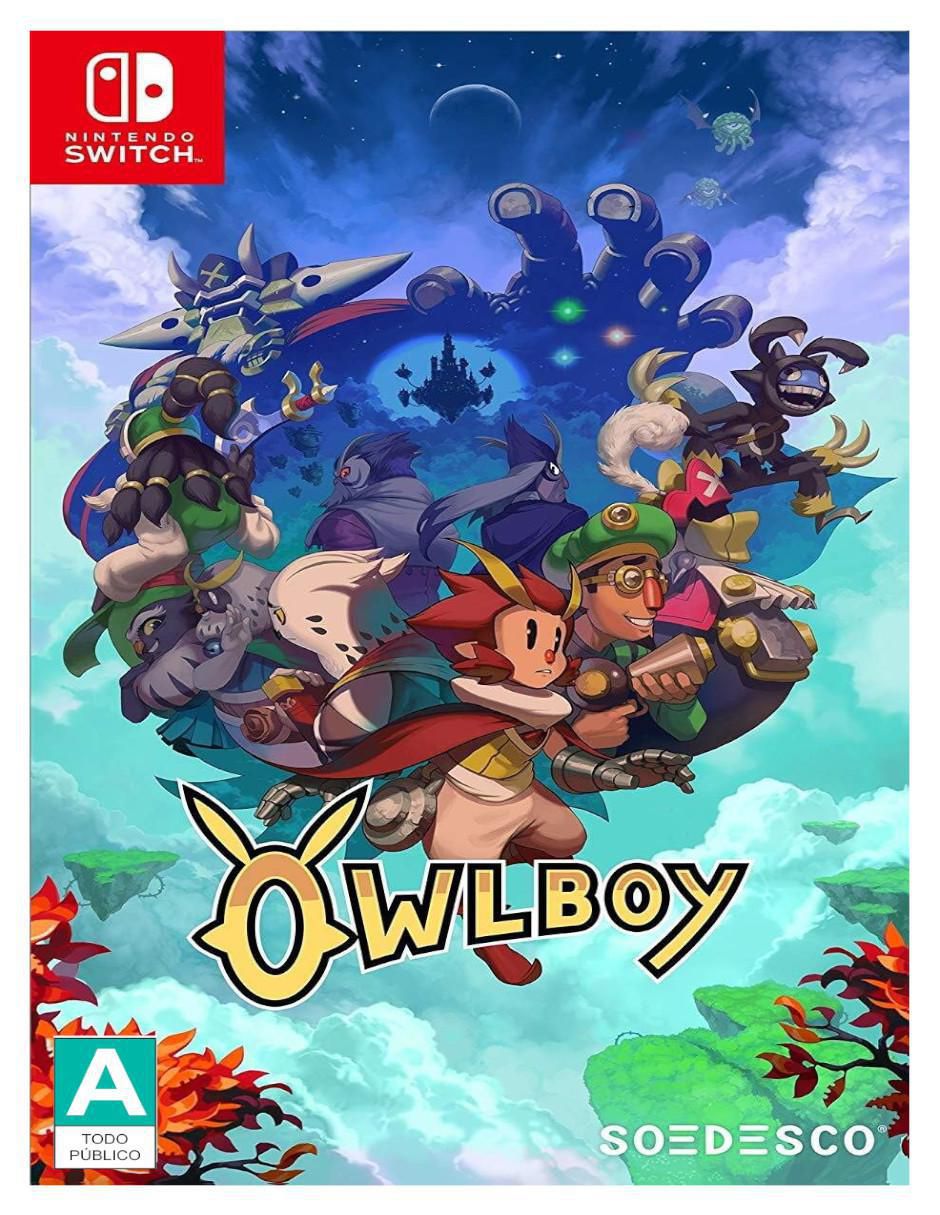 Owlboy estándar para nintendo switch 1