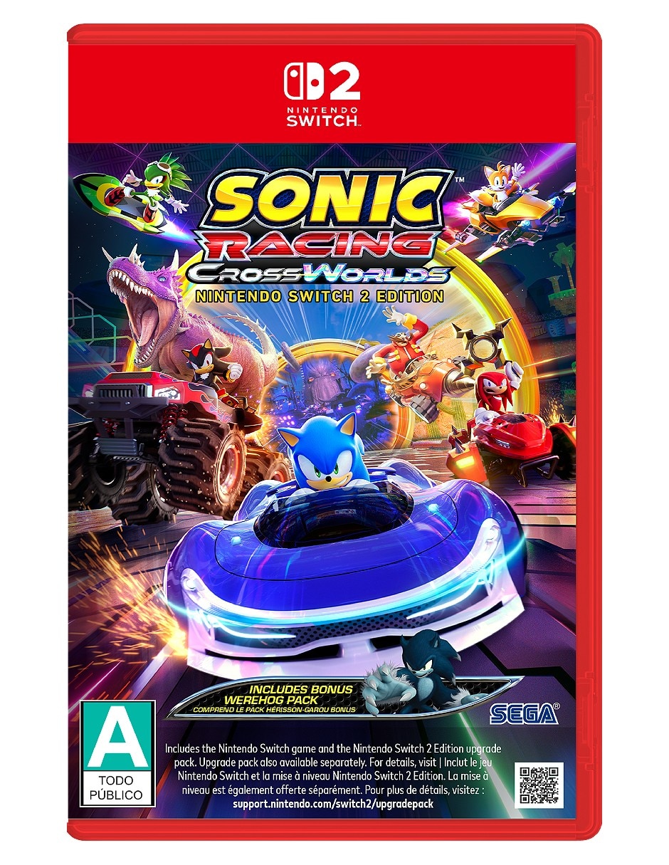 Sonic Racing: Crossworlds Launch Edition Ns2 estándar para Switch 2 Sonic Racing: Crossworlds Launch Edition Ns2 estándar para Switch 2