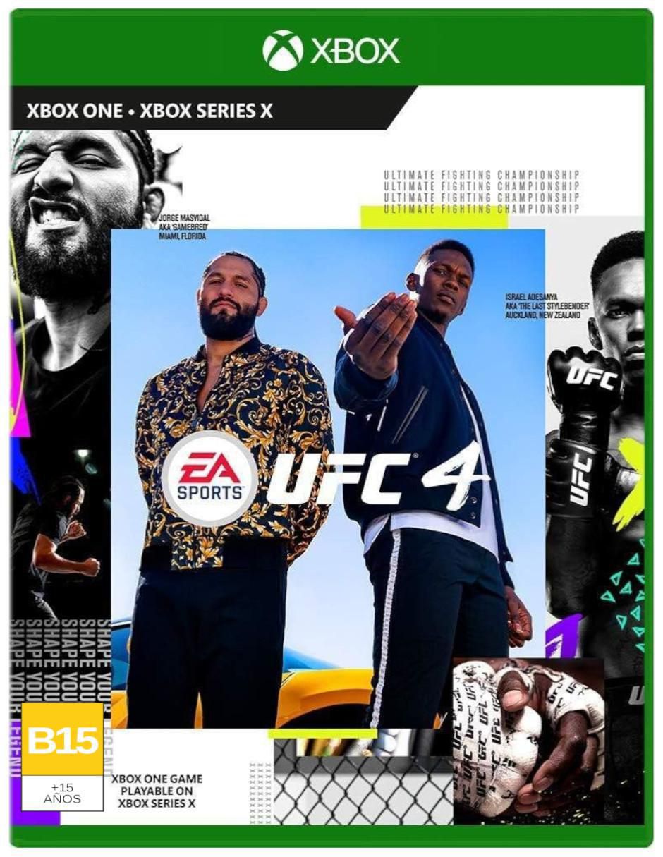 UFC 4 Xbox estándar para Xbox One