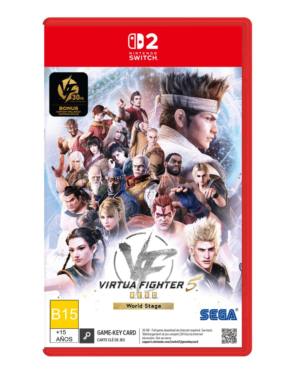 VIRTUA FIGHTER 5 R.E.V.O. estándar para nintendo switch 2 VIRTUA FIGHTER 5 R.E.V.O. estándar para nintendo switch 2