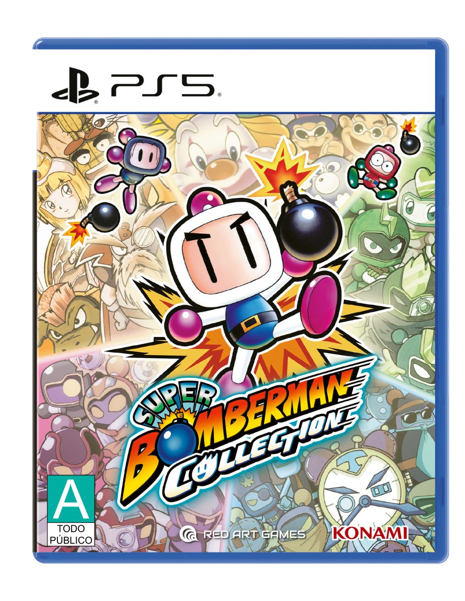 Super Bomberman Playstation collection para PS5